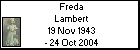 Freda Lambert