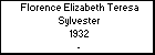 Florence Elizabeth Teresa Sylvester