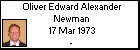 Oliver Edward Alexander Newman