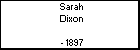 Sarah Dixon