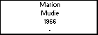 Marion Mudie