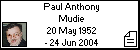 Paul Anthony Mudie