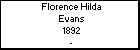 Florence Hilda Evans