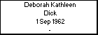 Deborah Kathleen Dick