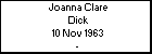Joanna Clare Dick