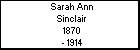 Sarah Ann Sinclair